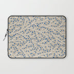 Blue & White Berry Branches Laptop Sleeve Gallery Image 1