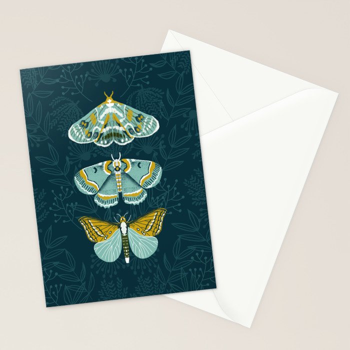 Lepidoptery No. 8 by Andrea Lauren  Stationery Card Gallery Image 2
