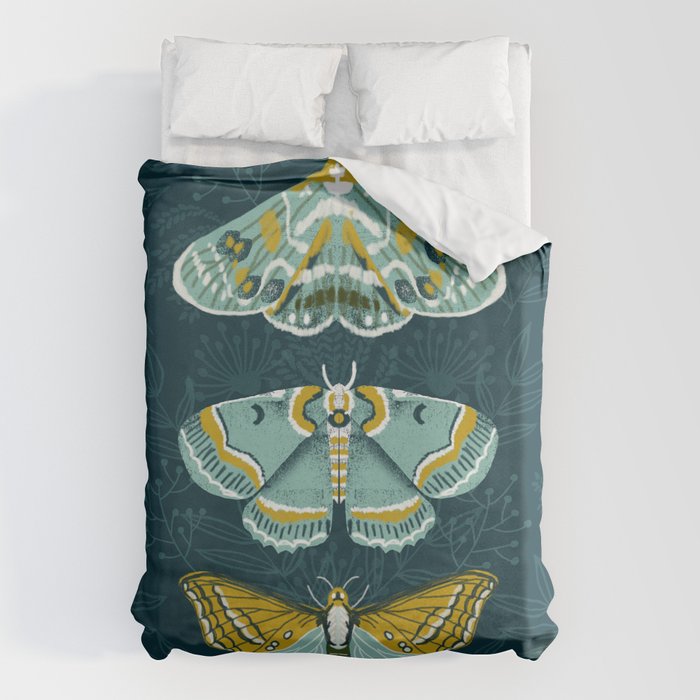 Lepidoptery No. 8 by Andrea Lauren  Duvet Cover Gallery Image 1