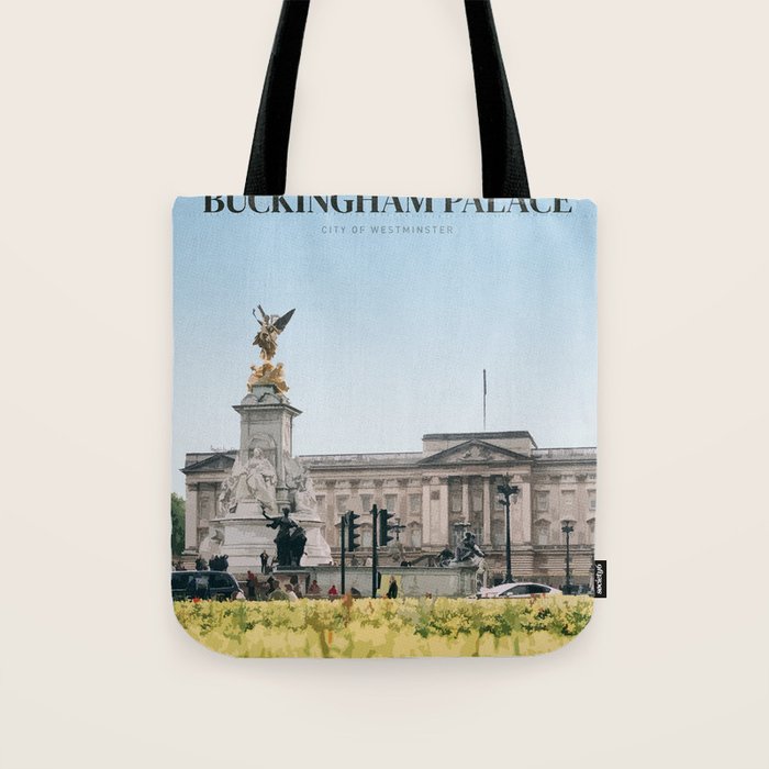 Visit  Buckingham Palace Tote Bag Gallery Image 1