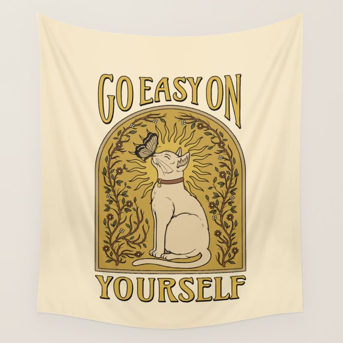 Go Easy on Yourself Wall Tapestry Gallery Image 4