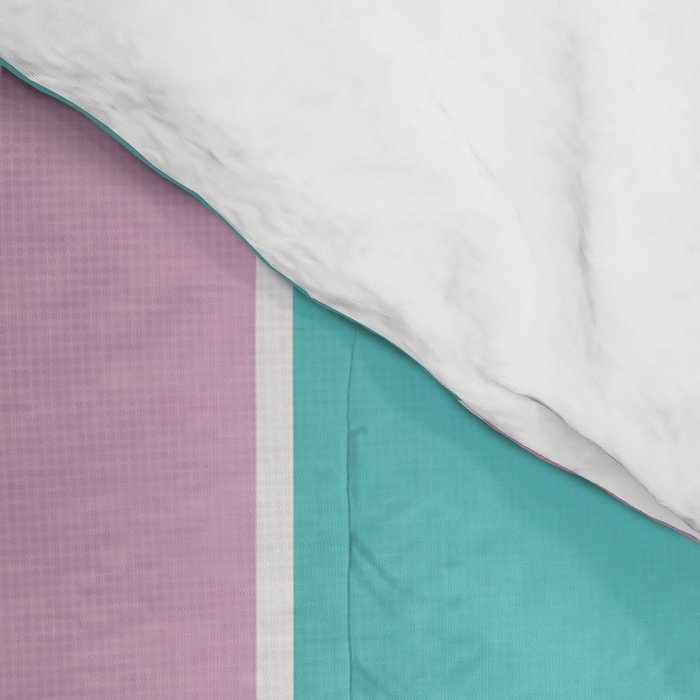 Pink Tennis Court  Comforter Gallery Image 4