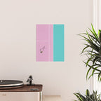 Pink Tennis Court  Poster Gallery Image 2