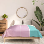 Pink Tennis Court  Comforter Gallery Image 3