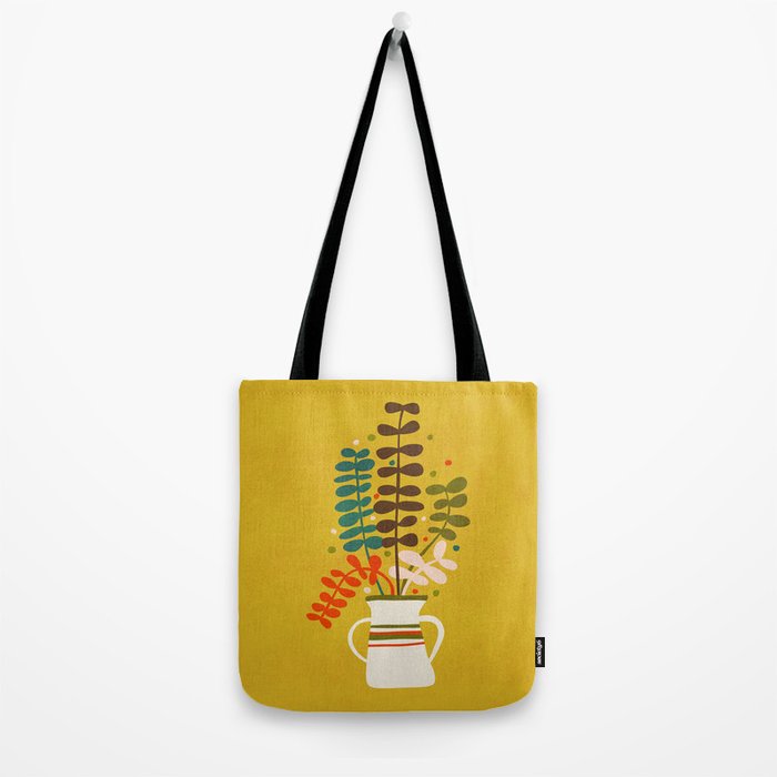 Potted Leaves Tote Bag Gallery Image 2