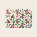 Frogs in bloom  Bath Mat Gallery Image 1