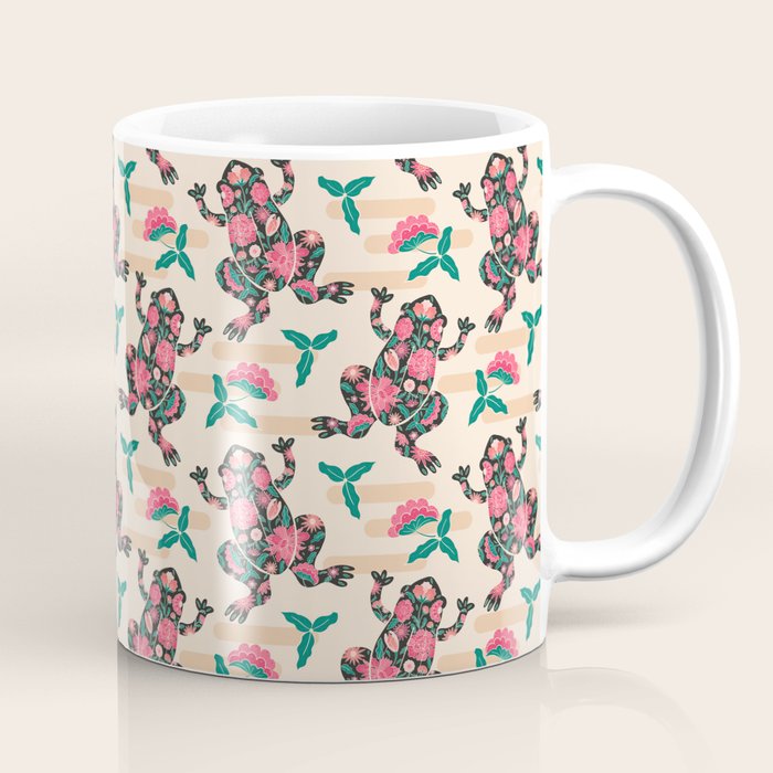 Frogs in bloom  Coffee Mug Gallery Image 1