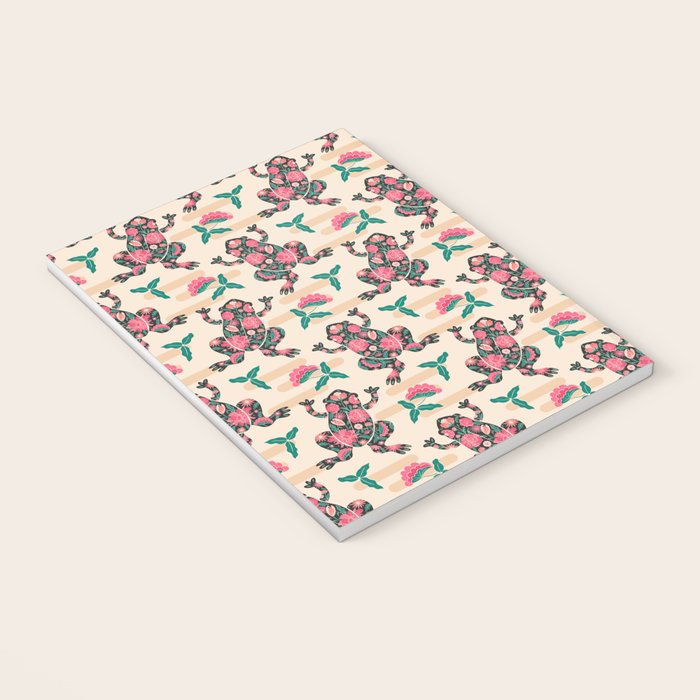 Frogs in bloom  Notebook Gallery Image 3