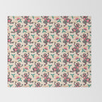 Frogs in bloom  Throw Blanket Gallery Image 2