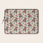 Frogs in bloom  Laptop Sleeve Gallery Image 1