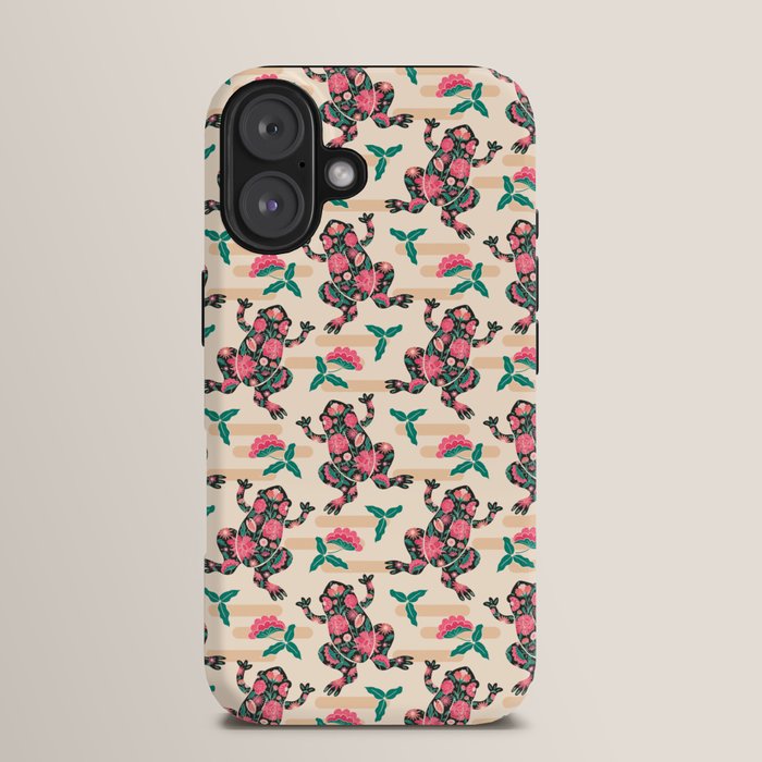 Frogs in bloom  iPhone Case Gallery Image 13