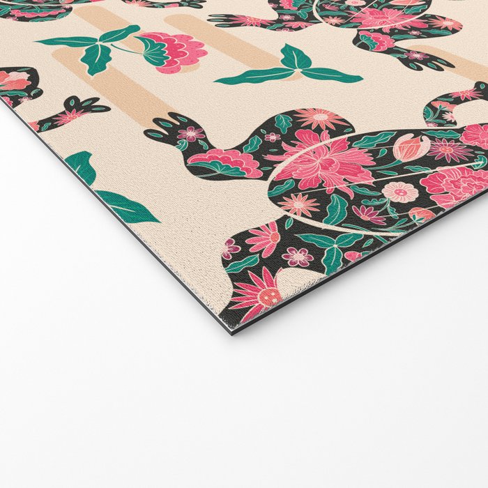 Frogs in bloom  Welcome Mat Gallery Image 2
