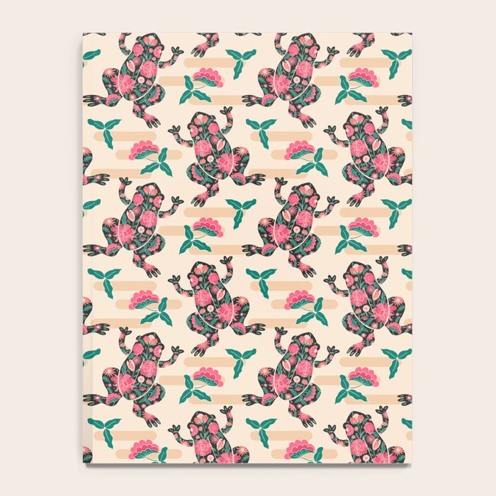 Frogs in bloom  Notebook Gallery Image 4