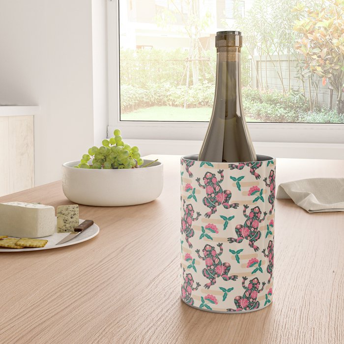 Frogs in bloom  Wine Chiller Gallery Image 4