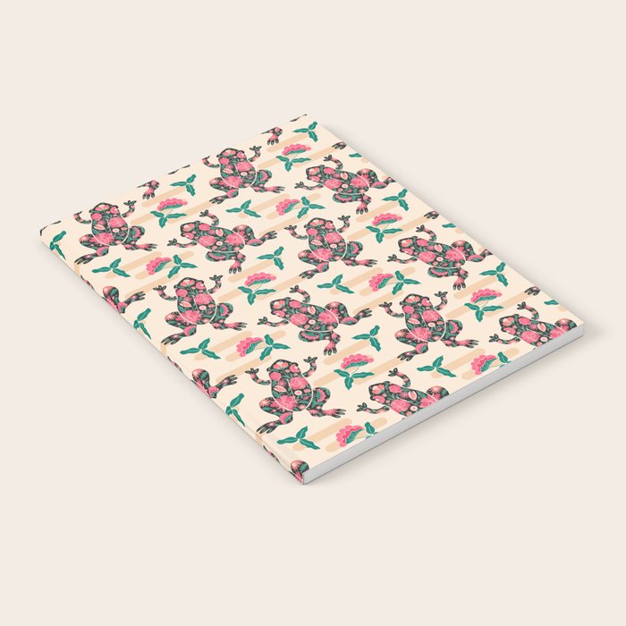 Frogs in bloom  Notebook Gallery Image 2