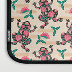 Frogs in bloom  Laptop Sleeve Gallery Image 3
