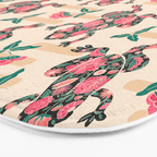Frogs in bloom  Bath Mat Gallery Image 3