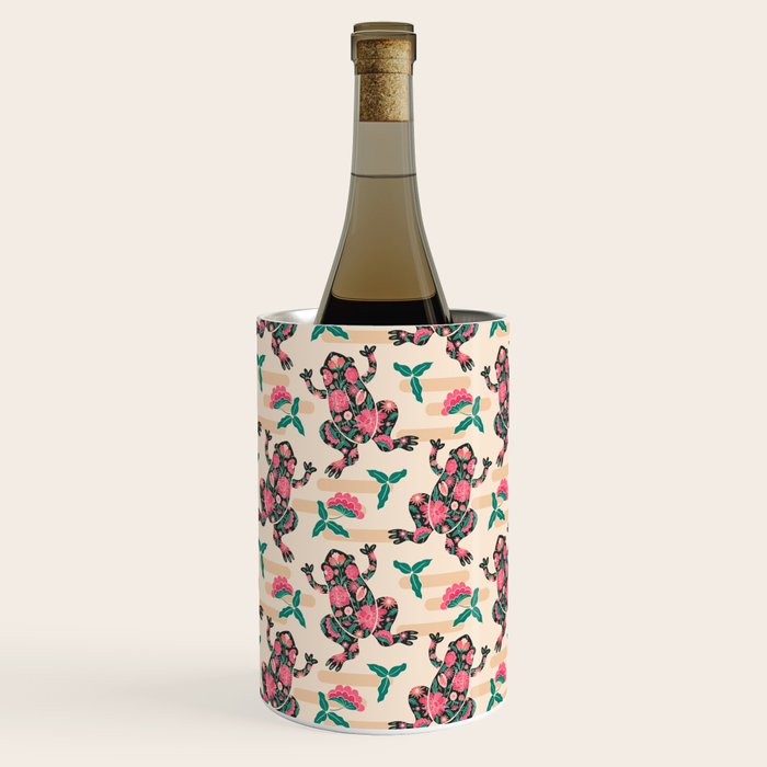 Frogs in bloom  Wine Chiller Gallery Image 3