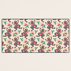 Frogs in bloom  Desk Mat Gallery Image 3