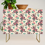 Frogs in bloom  Credenza Gallery Image 1