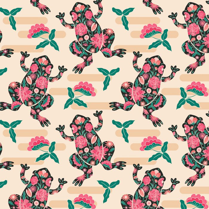 Frogs in bloom  Coffee Mug Gallery Image 2