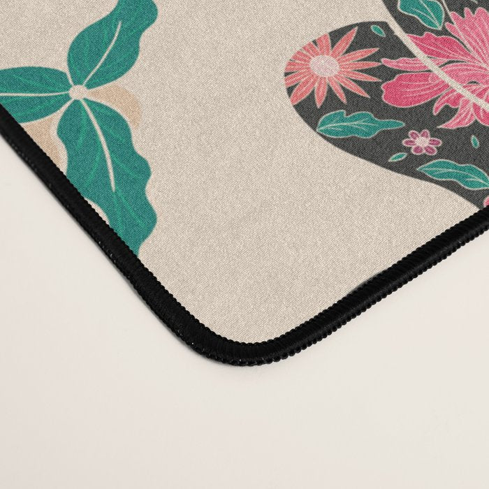 Frogs in bloom  Desk Mat Gallery Image 4