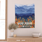 Blue Ridge Mountains Wall Tapestry Gallery Image 2