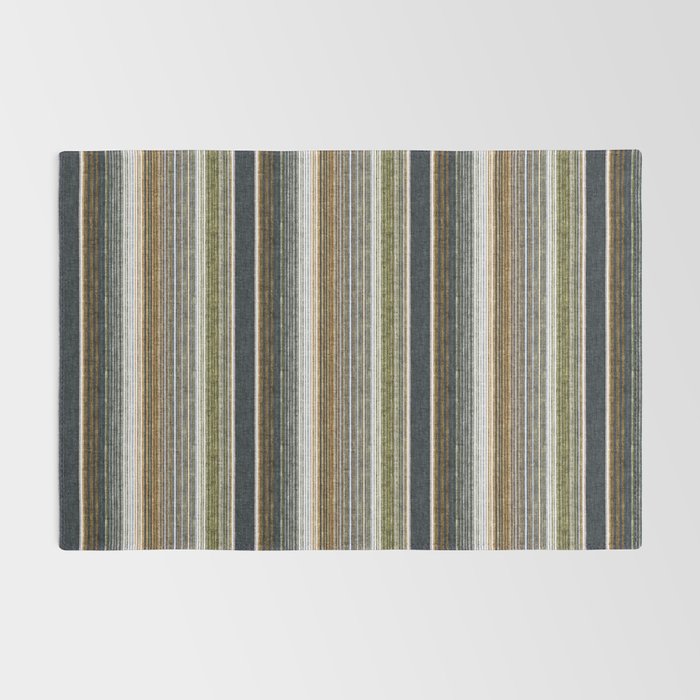serape southwest stripe - muted natural tones Rug Gallery Image 2