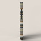 serape southwest stripe - muted natural tones iPhone Case Gallery Image 2