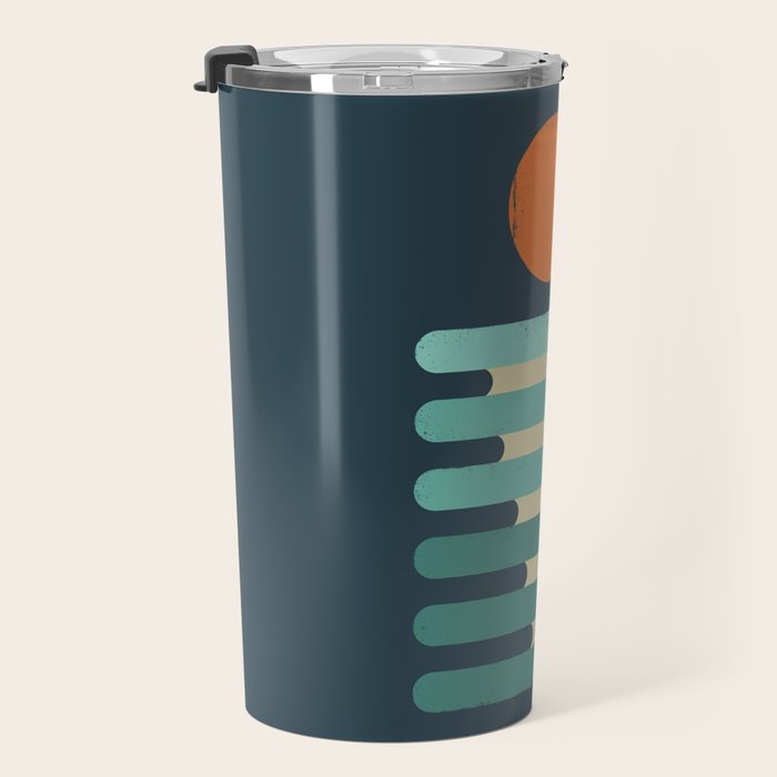 Minimalist ocean Travel Mug Gallery Image 3