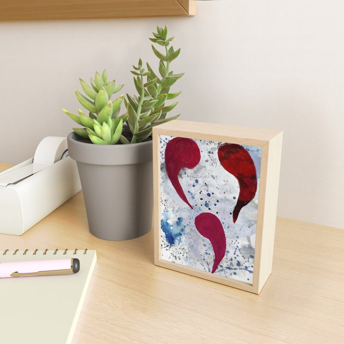 Triple Comma Club Painting Mini Art Print Gallery Image 2