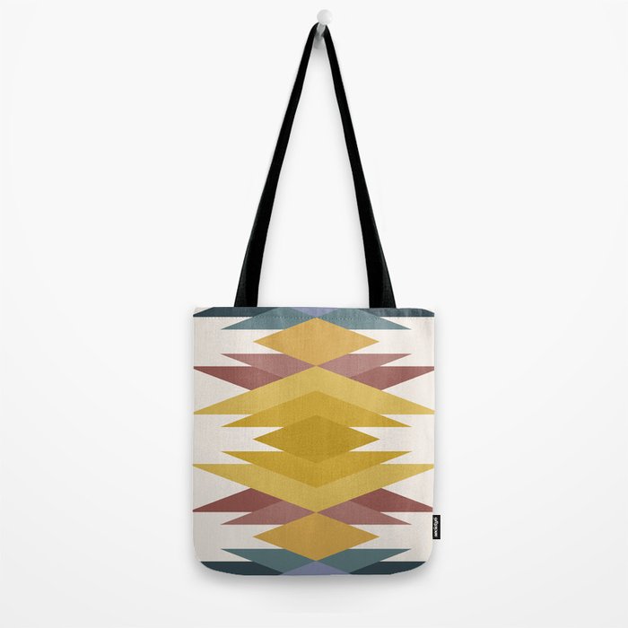 Bold Geometric Triangles III Tote Bag Gallery Image 2
