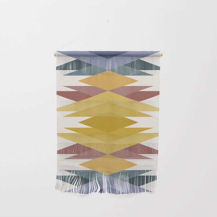 Bold Geometric Triangles III Wall Hanging Gallery Image 1