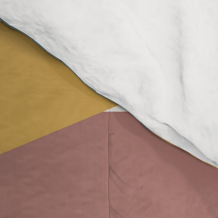Bold Geometric Triangles III Comforter Gallery Image 4