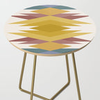 Bold Geometric Triangles III Side Table Gallery Image 2