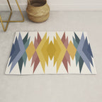 Bold Geometric Triangles III Rug Gallery Image 1