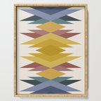 Bold Geometric Triangles III Serving Tray Gallery Image 1