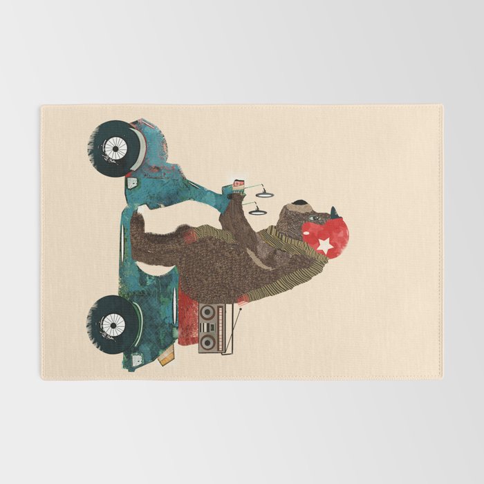 scooter bear Rug Gallery Image 2