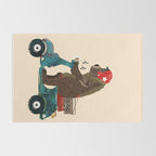 scooter bear Rug Gallery Image 2