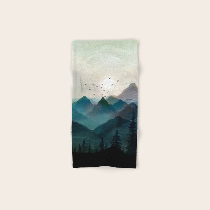 Mountain Sunrise II Bath Towel Gallery Image 1