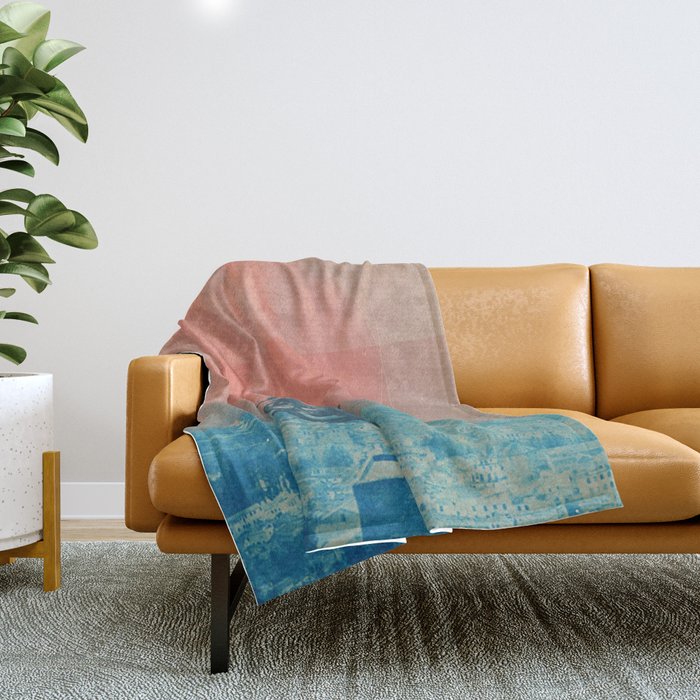 Looking right into the Eye of the Summer Throw Blanket Gallery Image 1