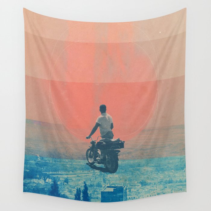 Looking right into the Eye of the Summer Wall Tapestry Gallery Image 1