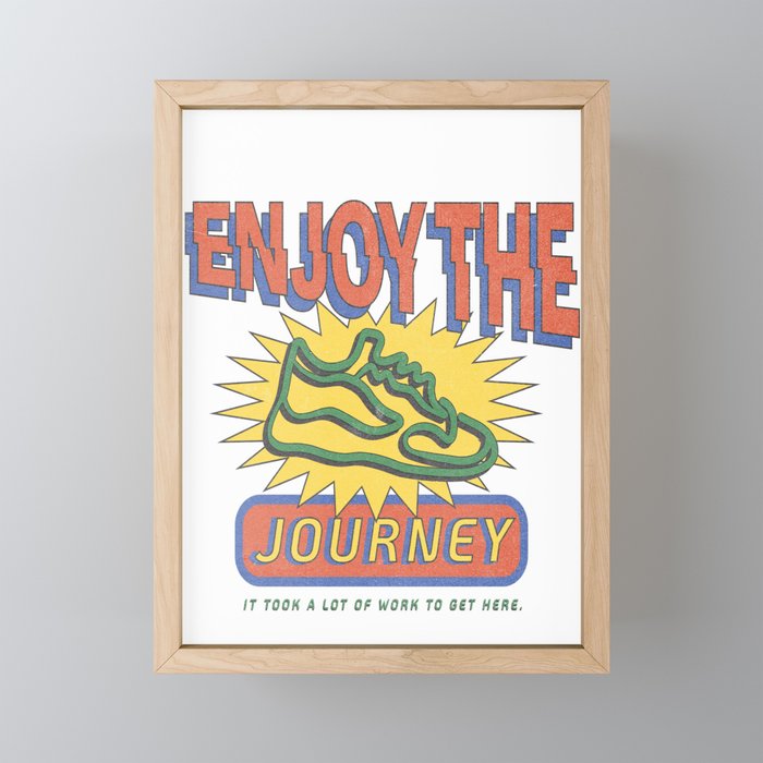 Enjoy the Journey  Mini Art Print Gallery Image 1