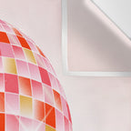 Candy Funk | Disco Ball: Peach Edition Wall Tapestry Gallery Image 3