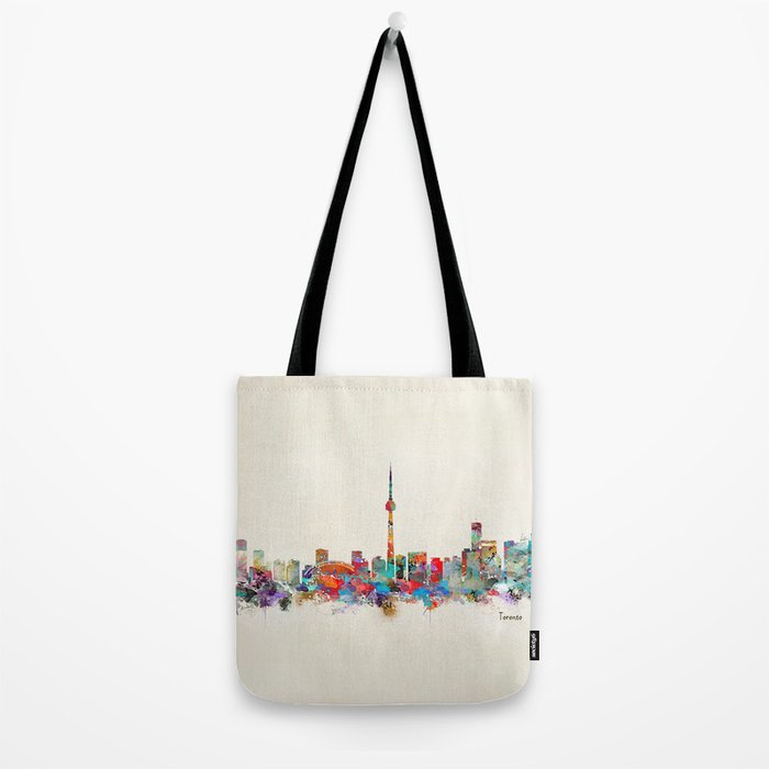 toronto canada skyline Tote Bag Gallery Image 2