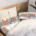 toronto canada skyline Pillow Sham Gallery Image 2