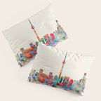 toronto canada skyline Pillow Sham Gallery Image 3