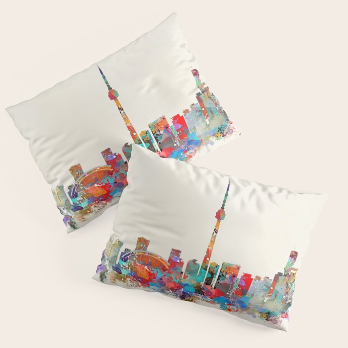 toronto canada skyline Pillow Sham Gallery Image 1