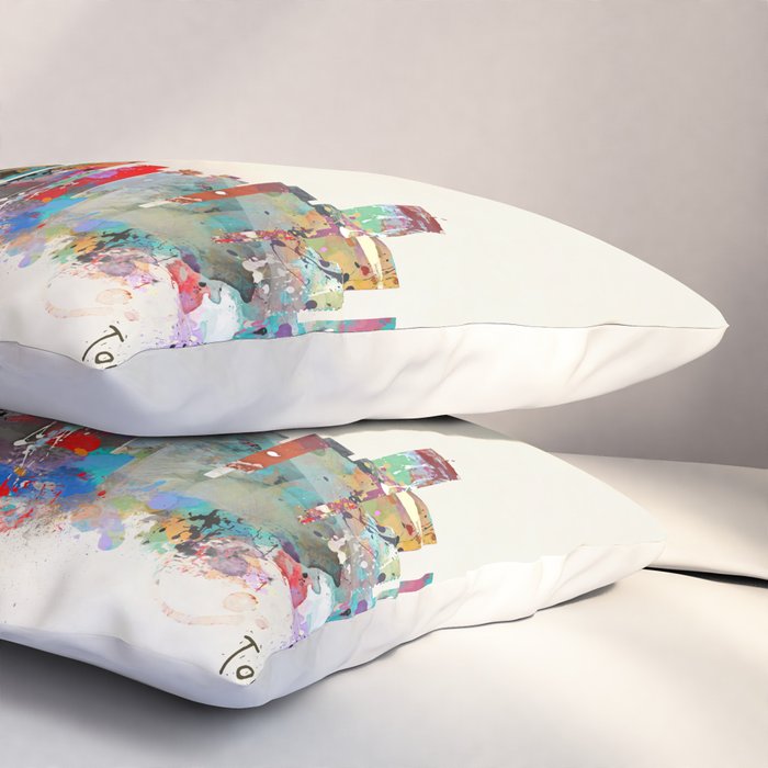 toronto canada skyline Pillow Sham Gallery Image 3