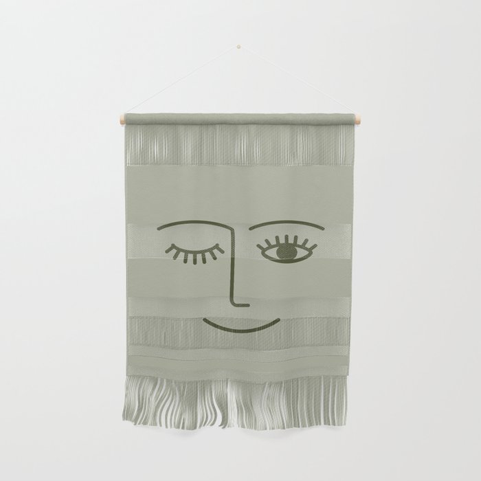 Wink (Green) Wall Hanging Gallery Image 1